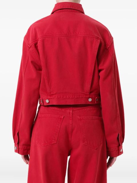 AGOLDE Radley buttoned jacket - Red