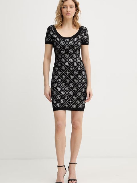 Guess sukienka z domieszką wełny 4G - zdjęcie produktu nr 2