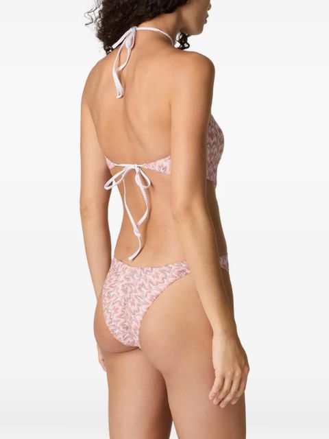 Missoni cut-out swimsuit - Pink