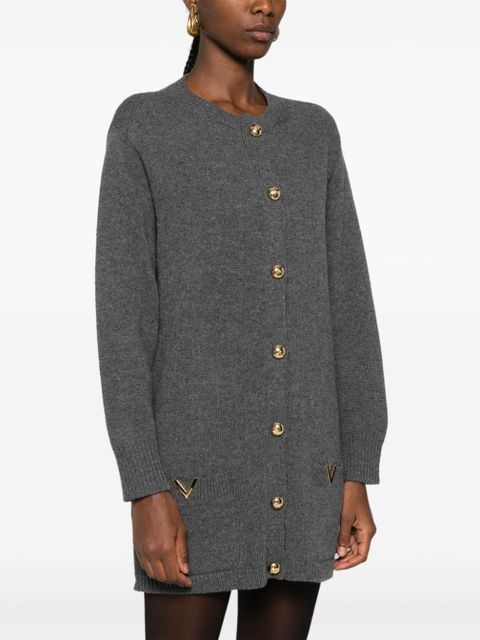 Valentino Garavani VGold cardigan - Grey