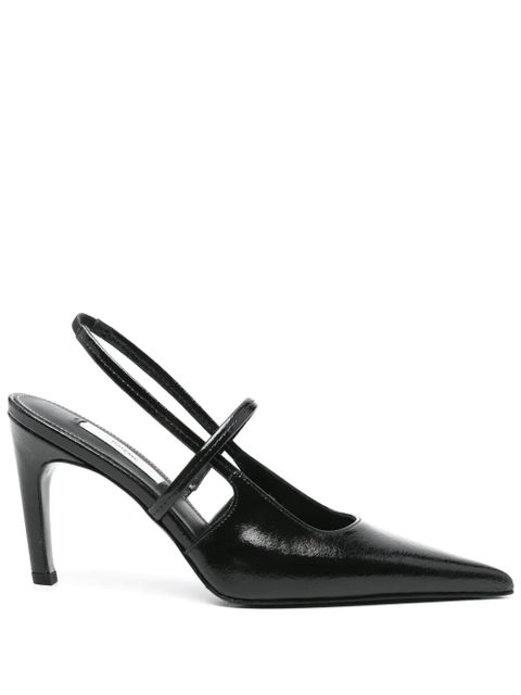 TOTEME 90mm Naplack pumps - Black - zdjęcie produktu nr 1