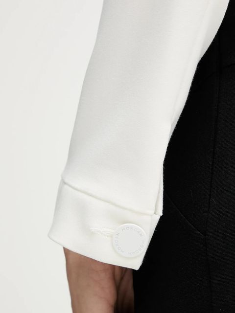 Morgan marynarka kolor biały jednorzędowa gładka VTAGA.F