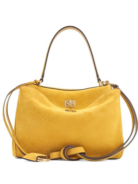 Balenciaga Rodeo suede tote bag - Yellow - zdjęcie produktu nr 1