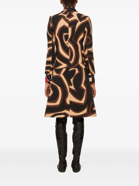 PUCCI Labirinto-print blazer - Black