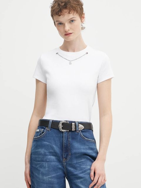 HUGO t-shirt damski kolor biały 50549392 - zdjęcie produktu nr 1