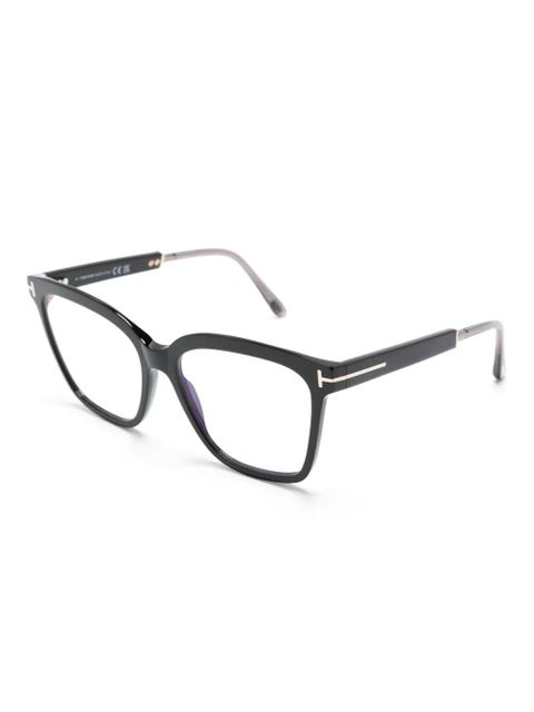 TOM FORD Eyewear rectangular-frame optical glasses - Black - zdjęcie produktu nr 2