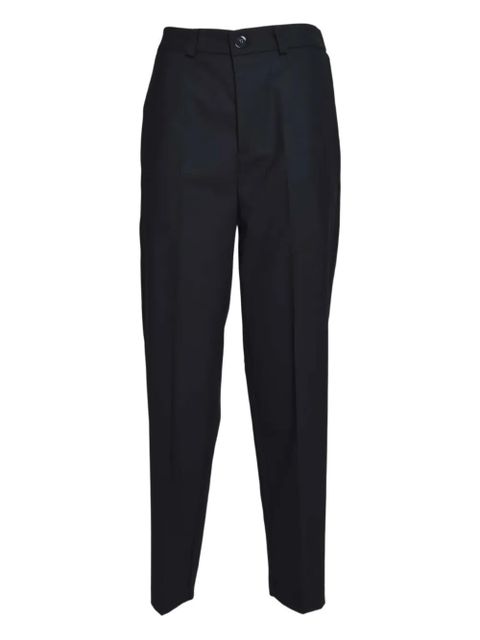 SOLOTRE belt-loops trousers - Blue