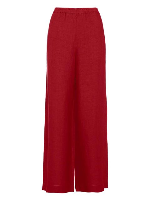 ERES Select elastic-waist trousers - Red - zdjęcie produktu nr 1
