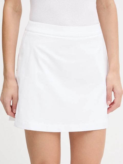 Lacoste spódnica kolor biały mini rozkloszowana JF8571 - zdjęcie produktu nr 1