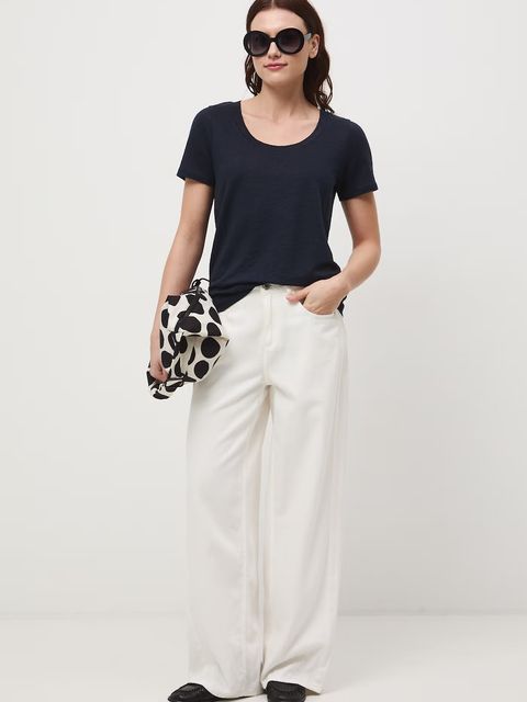 Medicine T-shirt damski lniany - zdjęcie produktu nr 1