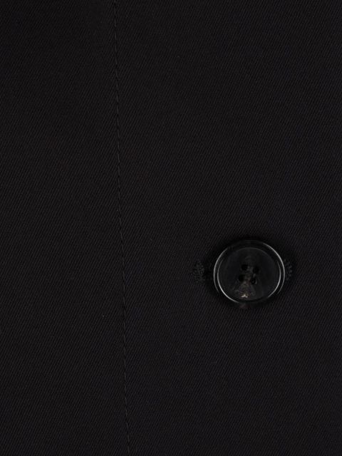LOEWE hooded button-fastening jacket - Black