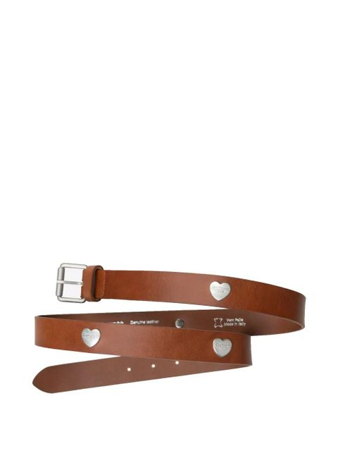 Carhartt WIP heart leather belt - Brown - zdjęcie produktu nr 1