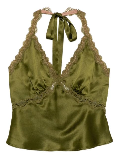 Reformation Monica top - Green - zdjęcie produktu nr 1