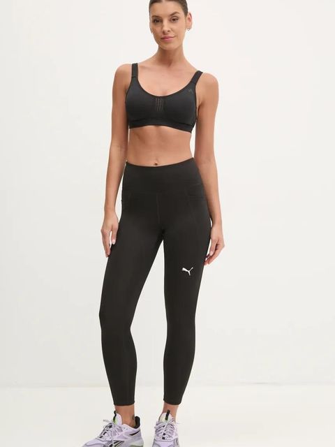 Puma legginsy treningowe Essentials kolor czarny gładkie 525899 - zdjęcie produktu nr 2