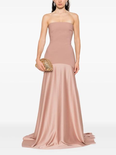 Solace London The Alessandra strapless gown - Pink - zdjęcie produktu nr 2