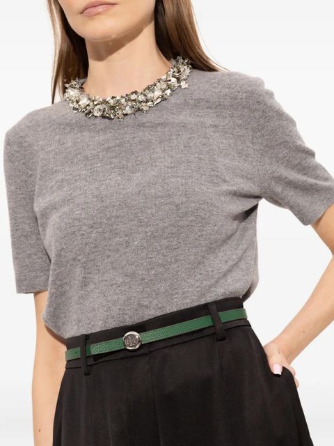 Tory Burch Romy reversible belt - Green