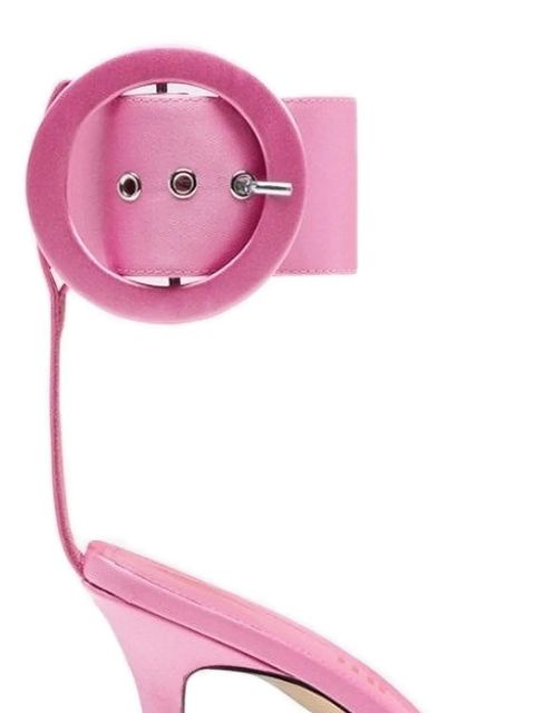 The Attico 85mm Last Night buckled-strap sandals - Pink - zdjęcie produktu nr 2