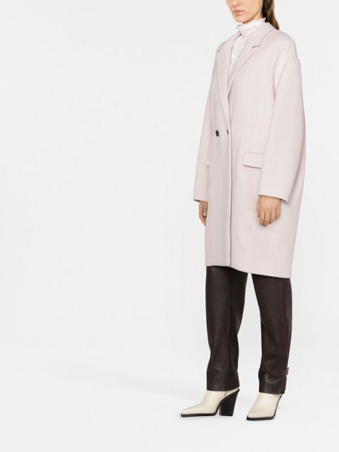 ISABEL MARANT double-breasted midi coat - Neutrals
