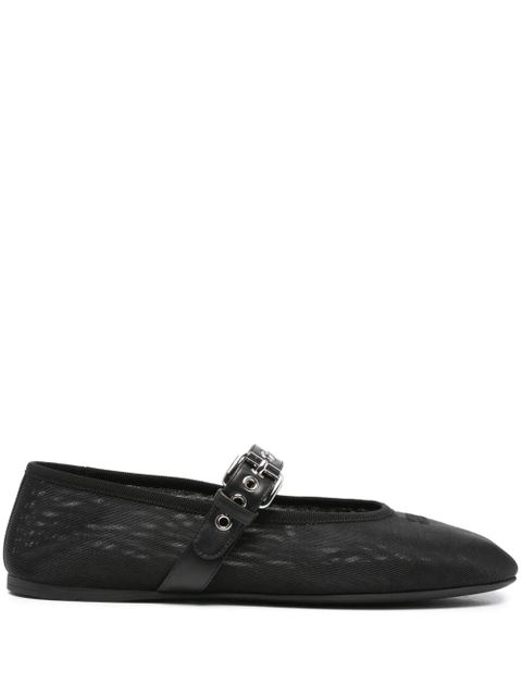 Miu Miu MIU MIU STRAP BALLET - Black - zdjęcie produktu nr 1