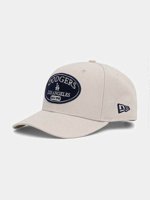 New Era czapka z daszkiem 0 kolor beżowy 60691205