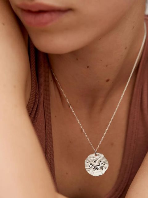 Monica Vinader Sagittarius Zodiac necklace - Silver - zdjęcie produktu nr 2