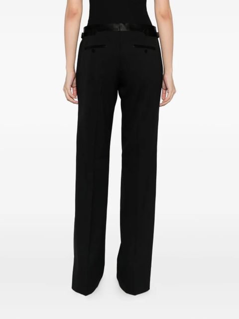 TOM FORD striped trousers - Black