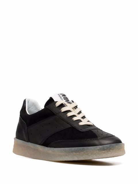 MM6 Maison Margiela 6 Court low-top sneakers - Black - zdjęcie produktu nr 2