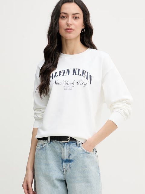 Calvin Klein Jeans bluza damska bawełniana - zdjęcie produktu nr 1