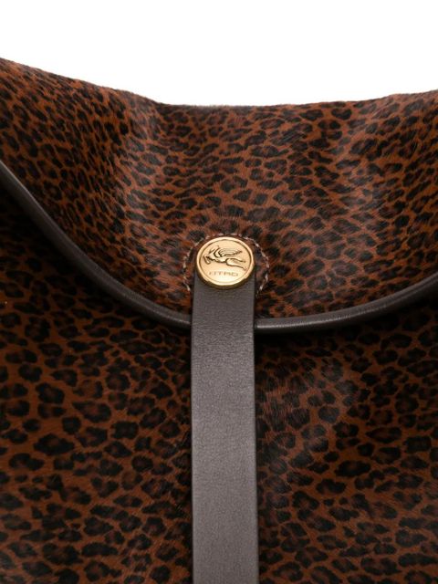 ETRO medium leopard-print shoulder bag - Brown - zdjęcie produktu nr 2