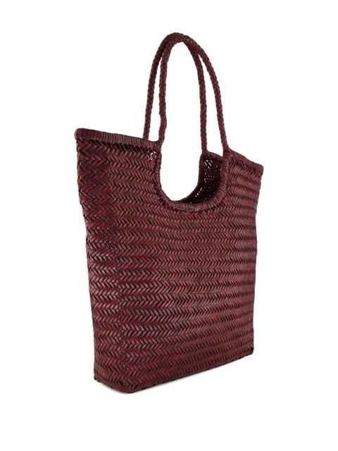 DRAGON DIFFUSION NS Diagonal Triple Jump tote bag - Red - zdjęcie produktu nr 2