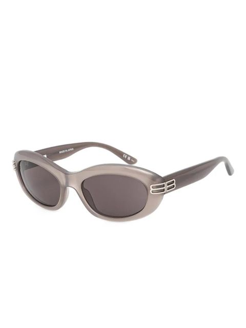 Balenciaga Eyewear oval-frame sunglasses - Grey - zdjęcie produktu nr 2