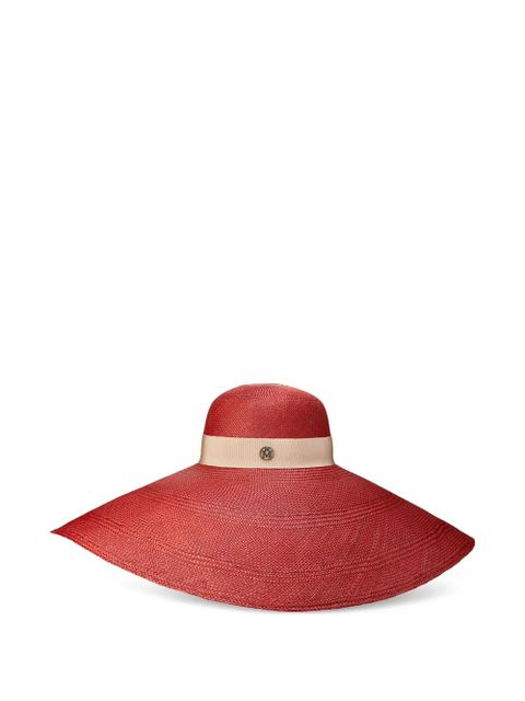 Maison Michel Blanche hat - Red - zdjęcie produktu nr 1