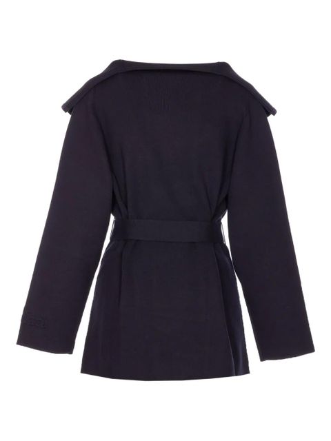 Max Mara belted coat - Blue