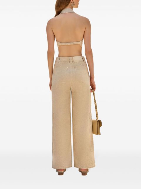 Cult Gaia Wynn trousers - Neutrals