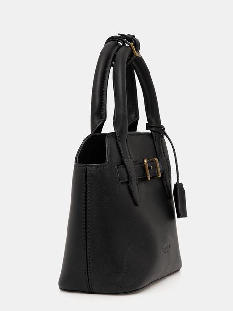 Marc O'Polo torebka skórzana kolor czarny 50818770701104 - zdjęcie produktu nr 2