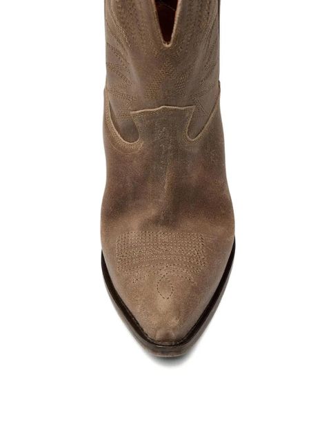 Golden Goose Wish Star low-heel boots - Grey