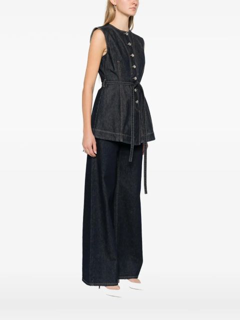 Sportmax Spddominio waistcoat - Blue