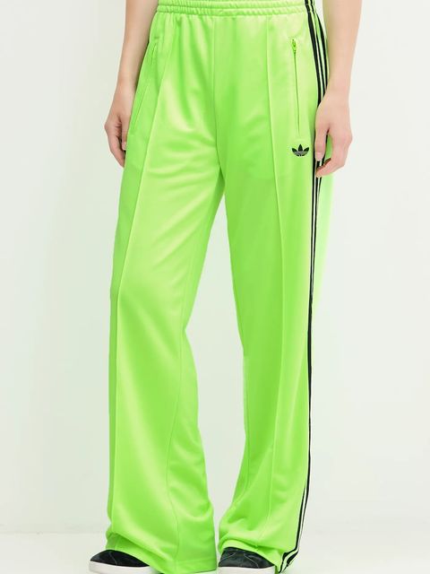 adidas Originals spodnie dresowe Firebird damskie kolor zielony z aplikacją JW1228 - zdjęcie produktu nr 1