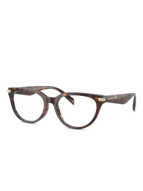 Michael Kors geometric-frame glasses - Brown - zdjęcie produktu nr 1