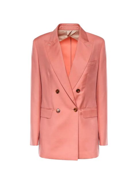 Max Mara double-breasted peak-lapel blazer - Pink - zdjęcie produktu nr 1
