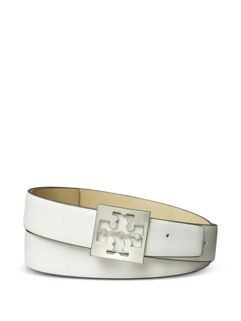 Tory Burch logo-buckle belt - White - zdjęcie produktu nr 1