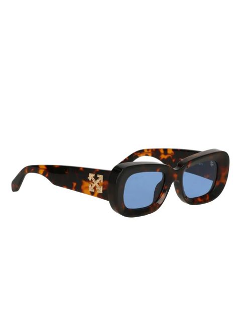 Off-White tortoiseshell sunglasses - Brown