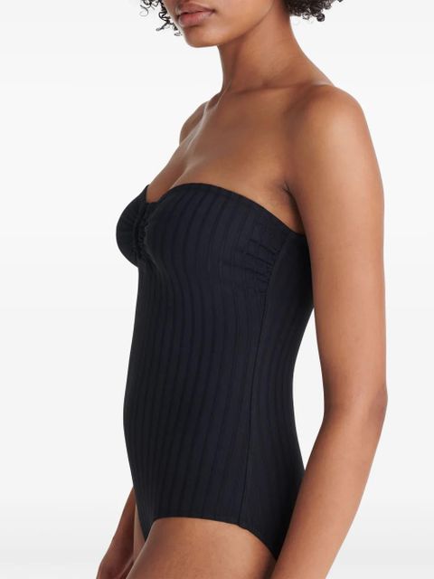 ERES Bossa Nova ribbed swimsuit - Black