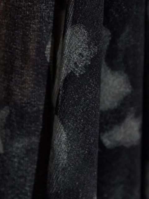 MISBHV keyhole-neck asymmetric dress - Grey