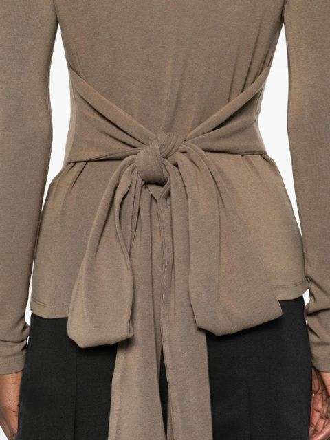 Eleh fine-knit jumper - Brown