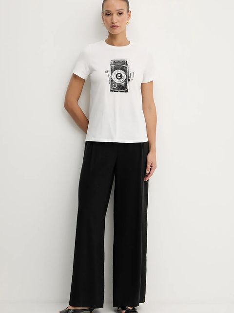 Weekend Max Mara t-shirt bawełniany GUGLIA - zdjęcie produktu nr 1