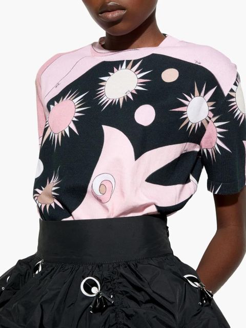 PUCCI Stella-print t-shirt - Pink - zdjęcie produktu nr 2