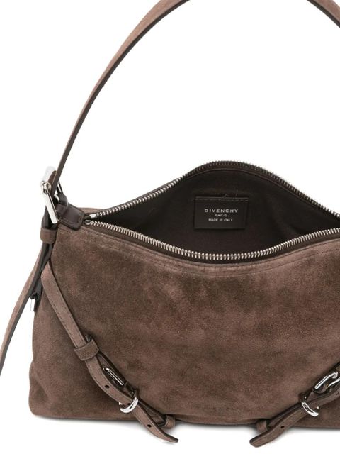 Givenchy mini Voyou buckle strap tote bag - Brown