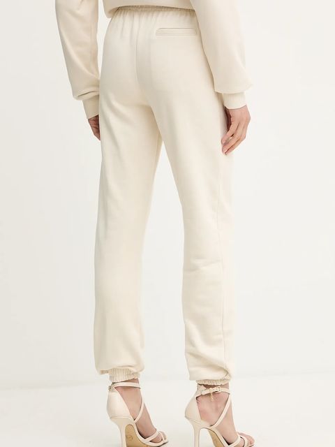 Silvian Heach spodnie dresowe BENKAID kolor beżowy gładkie GPA25116PA