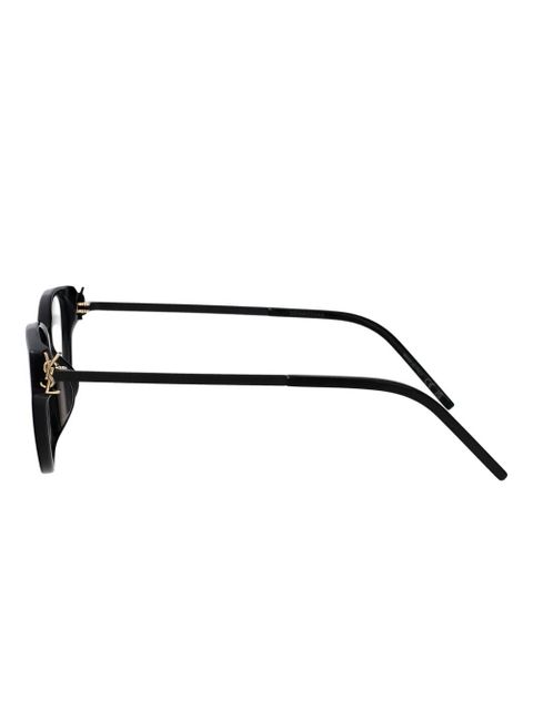 Saint Laurent Eyewear oval-frame glasses - Black